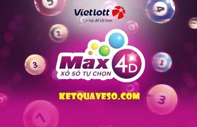 Xổ số Vietlott Max 4D thuộc loại hình xổ số ma trận
