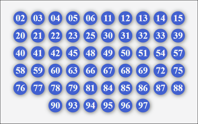 Dàn 56 số hôm nay 27/6