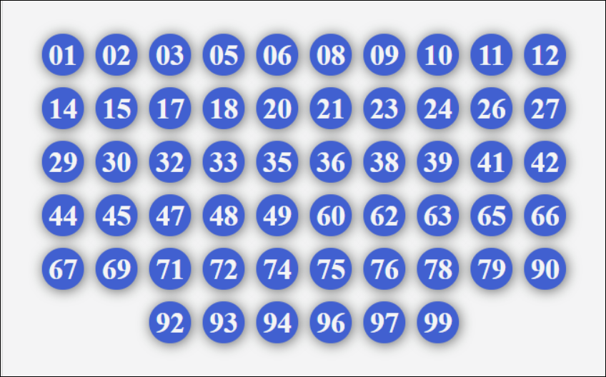 Dàn 56 số hôm nay 31/7