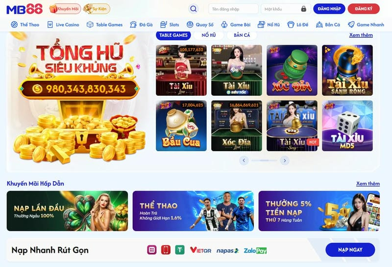 Vì sao nên chọn Game nhanh Mb88?