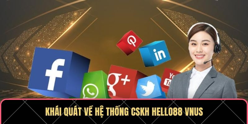 Khái quát về hệ thống CSKH Hello88 VNUS  Khái quát về hệ thống CSKH Hello88 VNUS