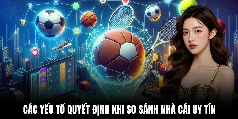 Các yếu tố quyết định khi so sánh nhà cái uy tín  Các yếu tố quyết định khi so sánh nhà cái uy tín