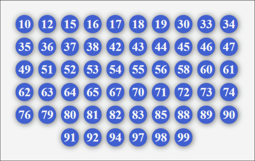 Dàn 56 số hôm nay 5/1