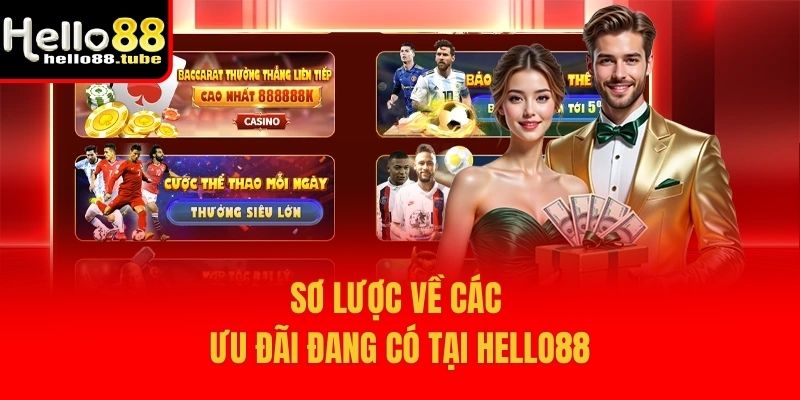 Sơ lược về các ưu đãi đang có tại Hello88